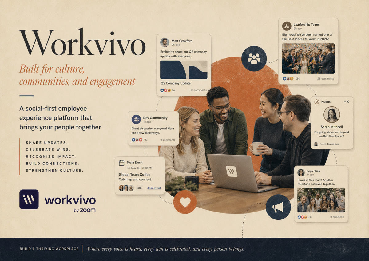 Workvivo when culture and workplace communities are the goal.