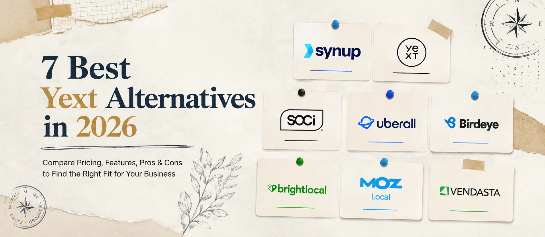 7 Best Yext Alternatives in 2026: Synup, SOCi, Uberall & More